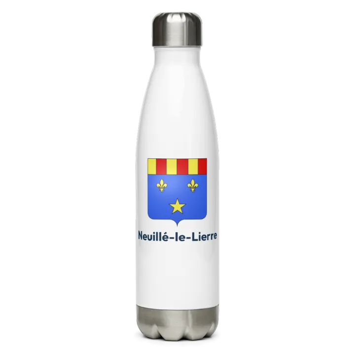 Gourde inox blason de Neuillé-le-Lierre