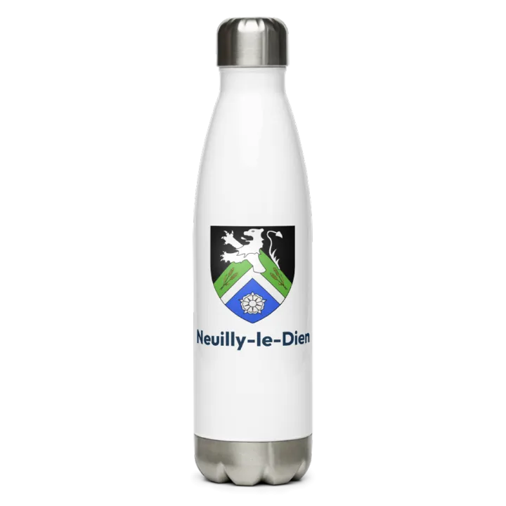 Gourde inox blason de Neuilly-le-Dien