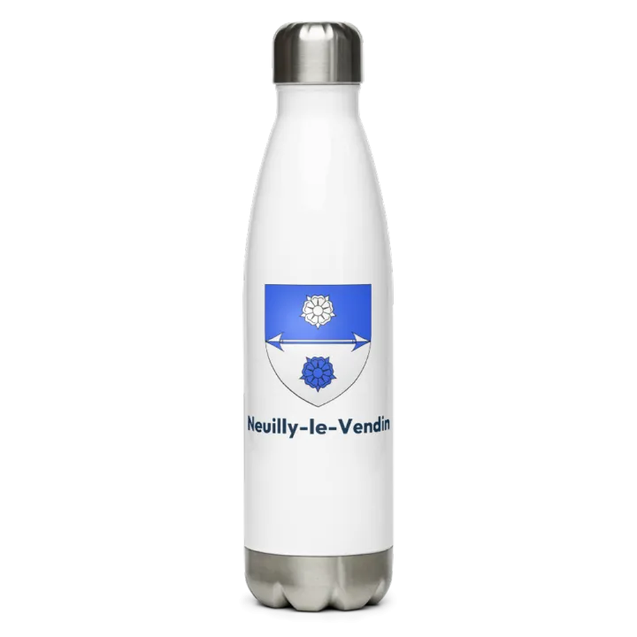 Gourde inox blason de Neuilly-le-Vendin