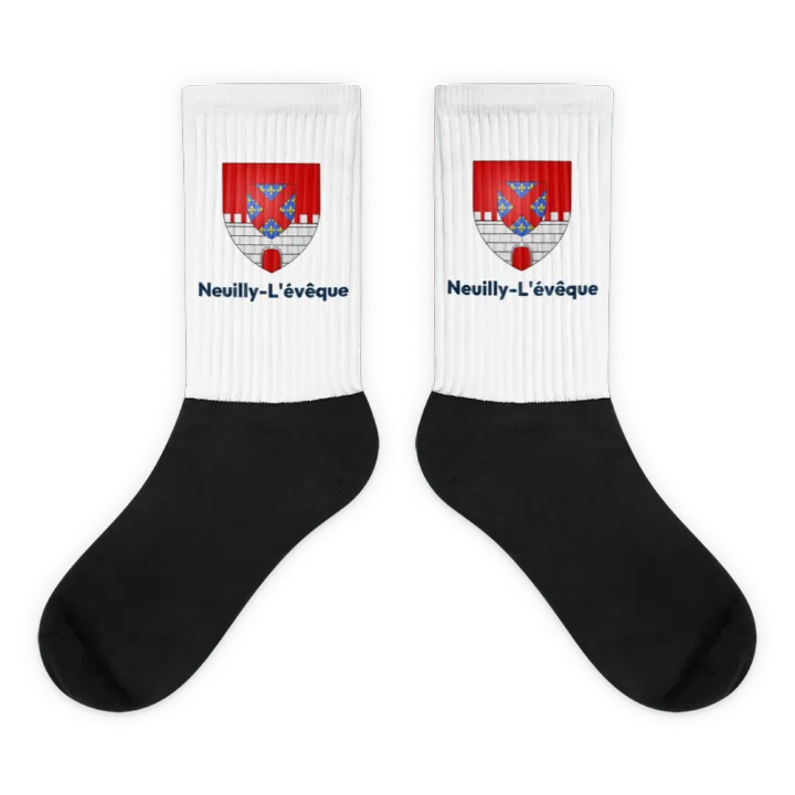 Chaussettes — blason de Neuilly-l'Évêque