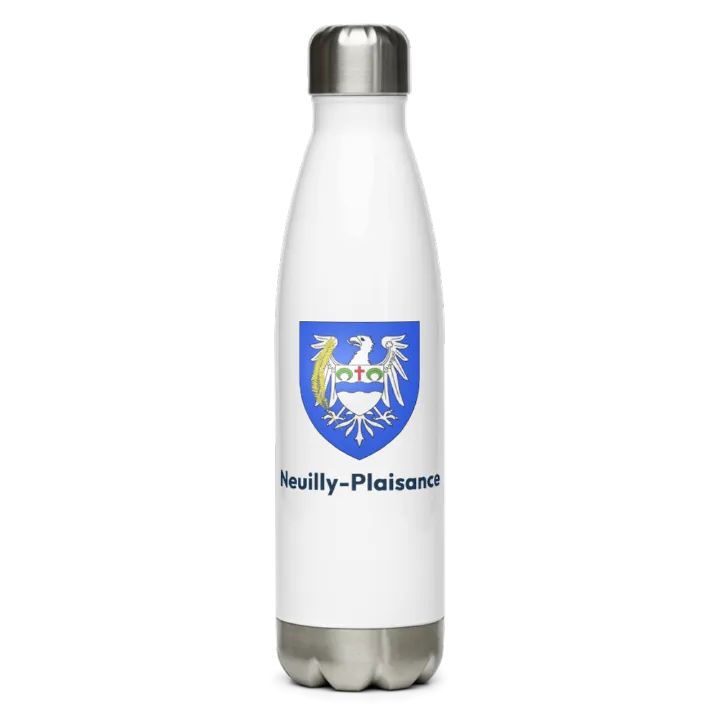 Gourde inox blason de Neuilly-Plaisance
