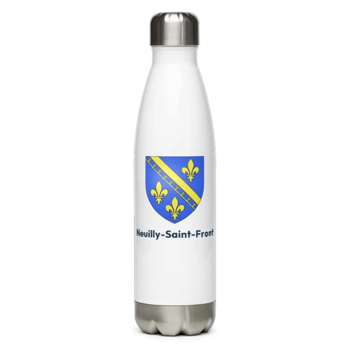Gourde inox blason de Neuilly-Saint-Front