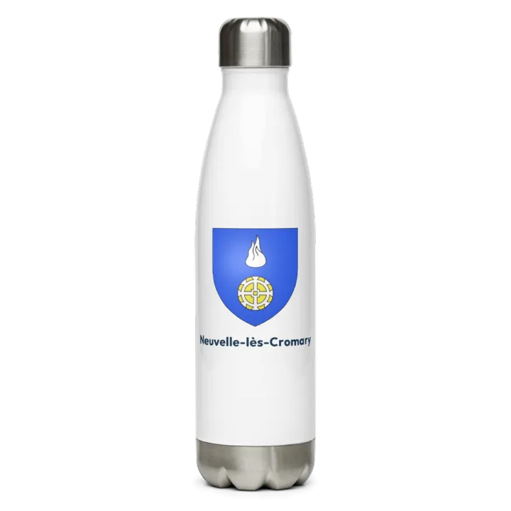 Gourde inox blason de Neuvelle-lès-Cromary