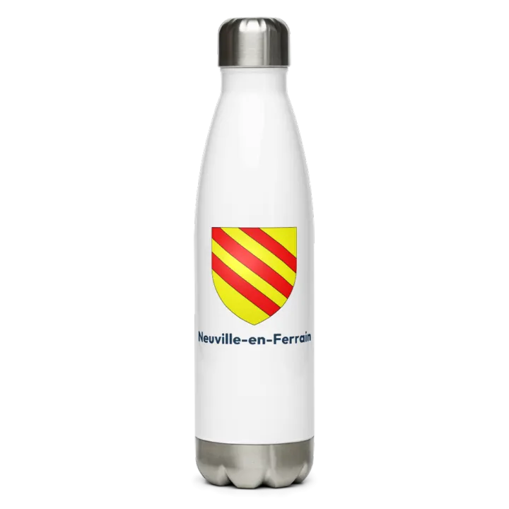 Gourde inox blason de Neuville-en-Ferrain