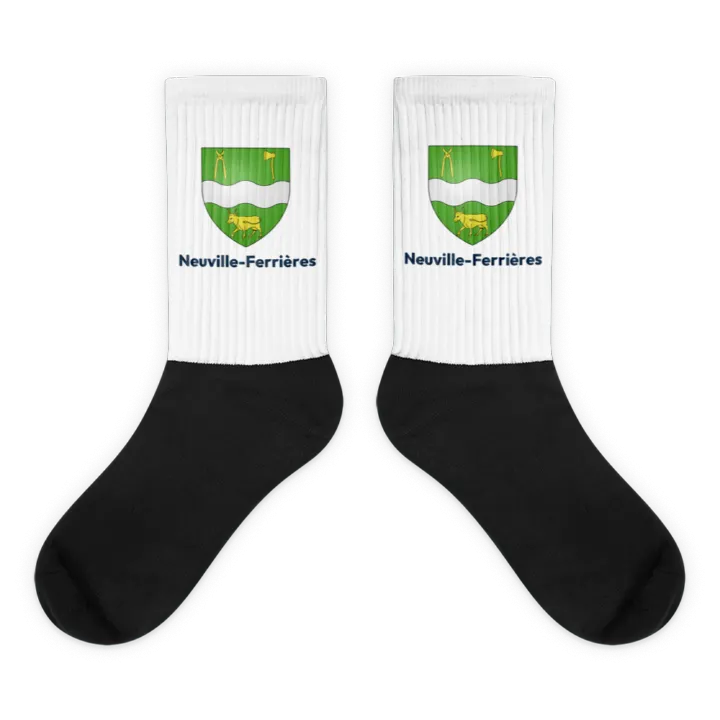Chaussettes — blason de Neuville-Ferrières