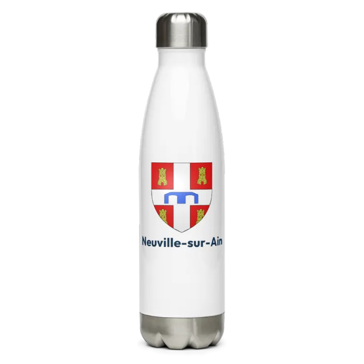 Gourde inox blason de Neuville-sur-Ain