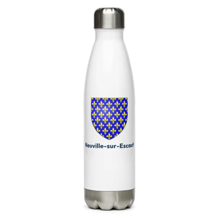 Gourde inox blason de Neuville-sur-Escaut