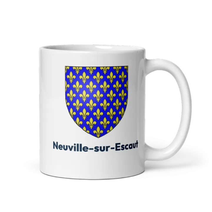 Mug blason de Neuville-sur-Escaut