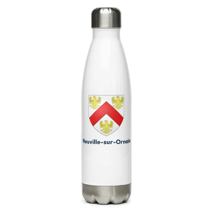 Gourde inox blason de Neuville-sur-Ornain