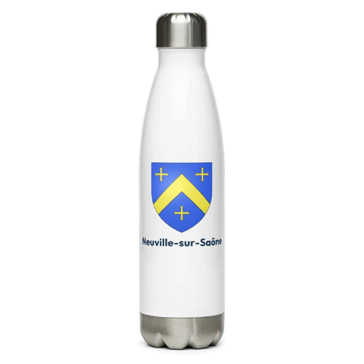 Gourde inox blason de Neuville-sur-Saône
