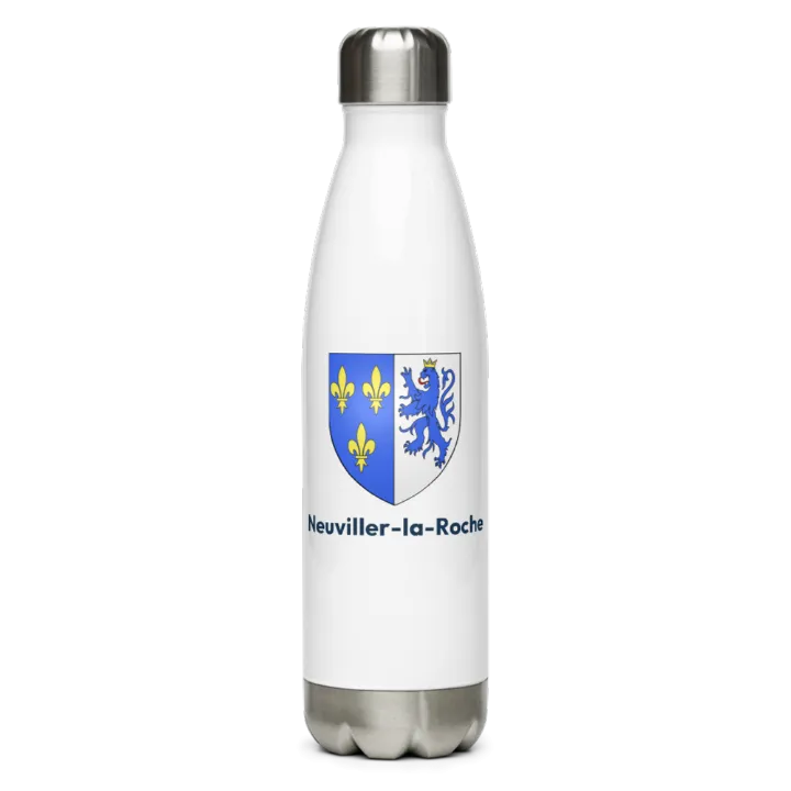 Gourde inox — blason de Neuviller-la-Roche