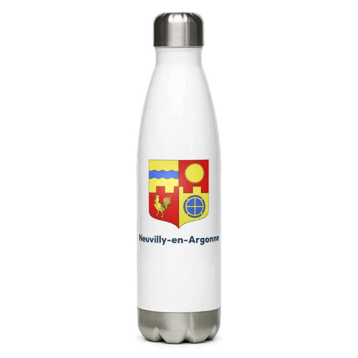 Gourde inox — blason de Neuvilly-en-Argonne