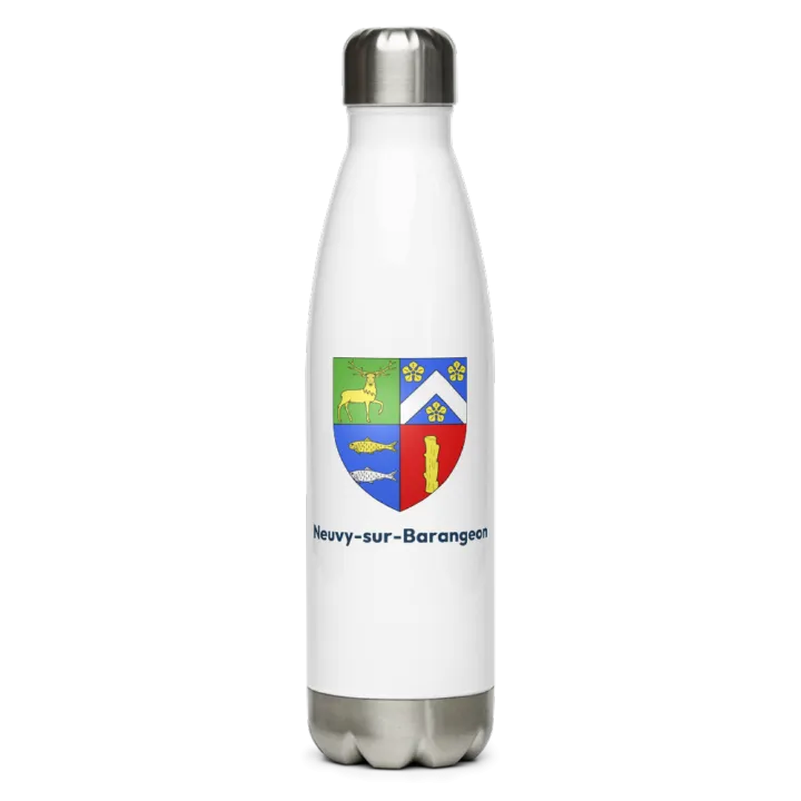 Gourde inox — blason de Neuvy-sur-Barangeon
