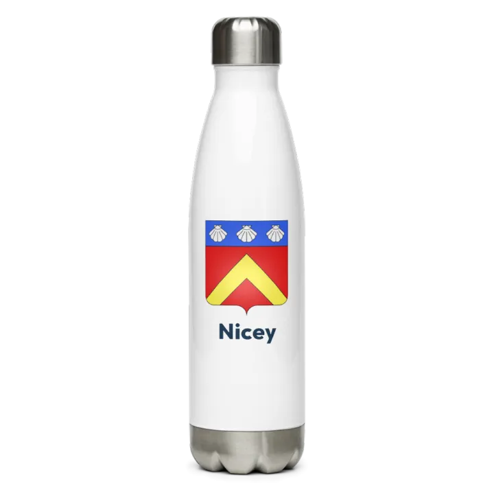 Gourde inox blason de Nicey
