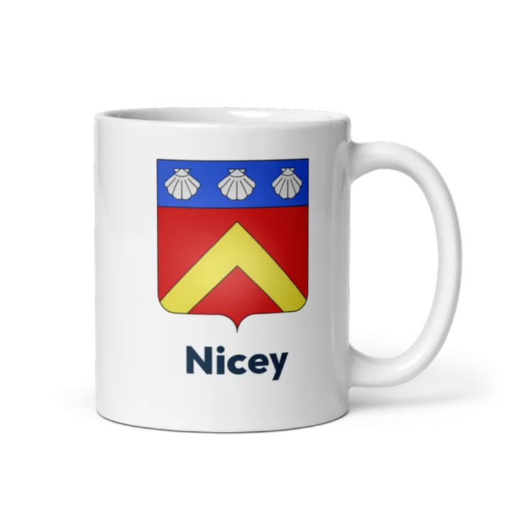Mug blason de Nicey