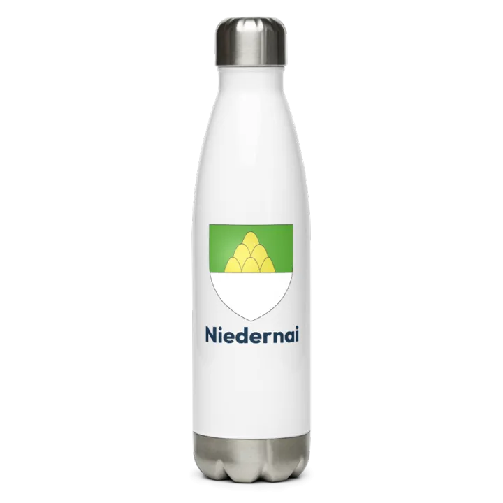 Gourde inox blason de Niedernai