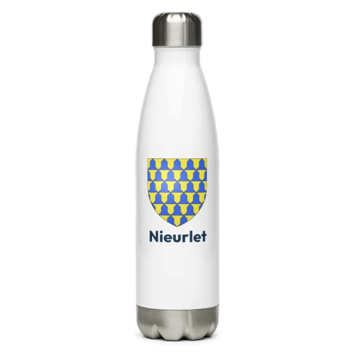 Gourde inox blason de Nieurlet