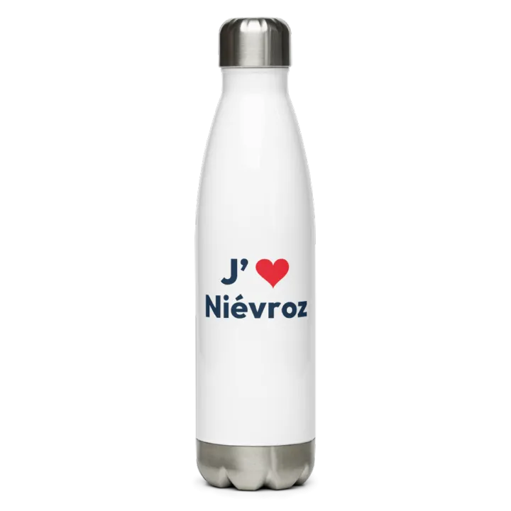Gourde inox « J’❤ Niévroz »