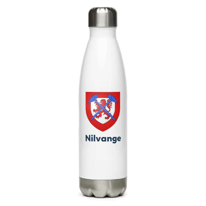 Gourde inox blason de Nilvange