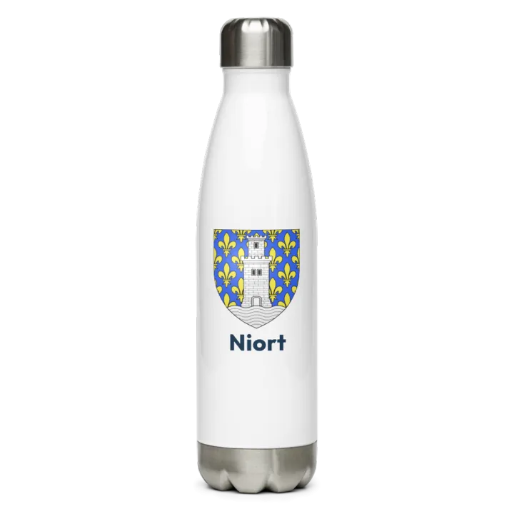 Gourde inox blason de Niort