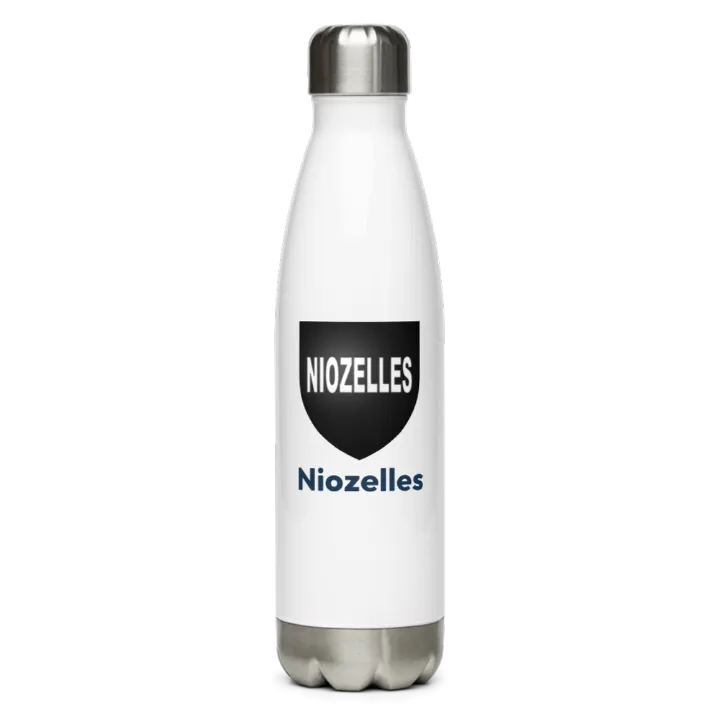 Gourde inox blason de Niozelles
