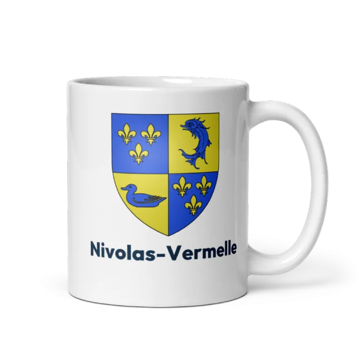 Mug blason de Nivolas-Vermelle