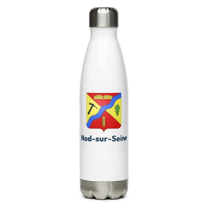 Gourde inox — blason de Nod-sur-Seine