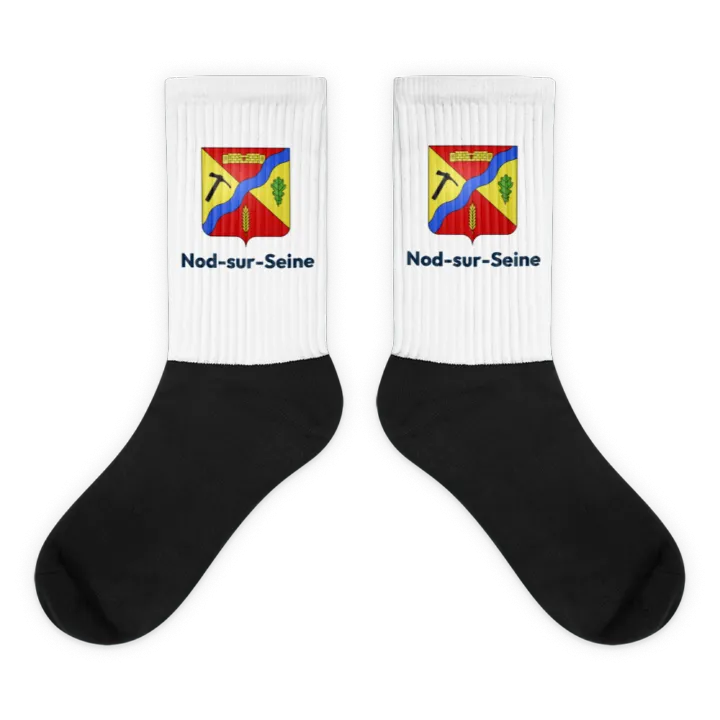 Chaussettes — blason de Nod-sur-Seine