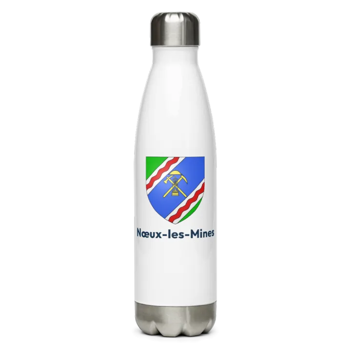 Gourde inox blason de Nœux-les-Mines