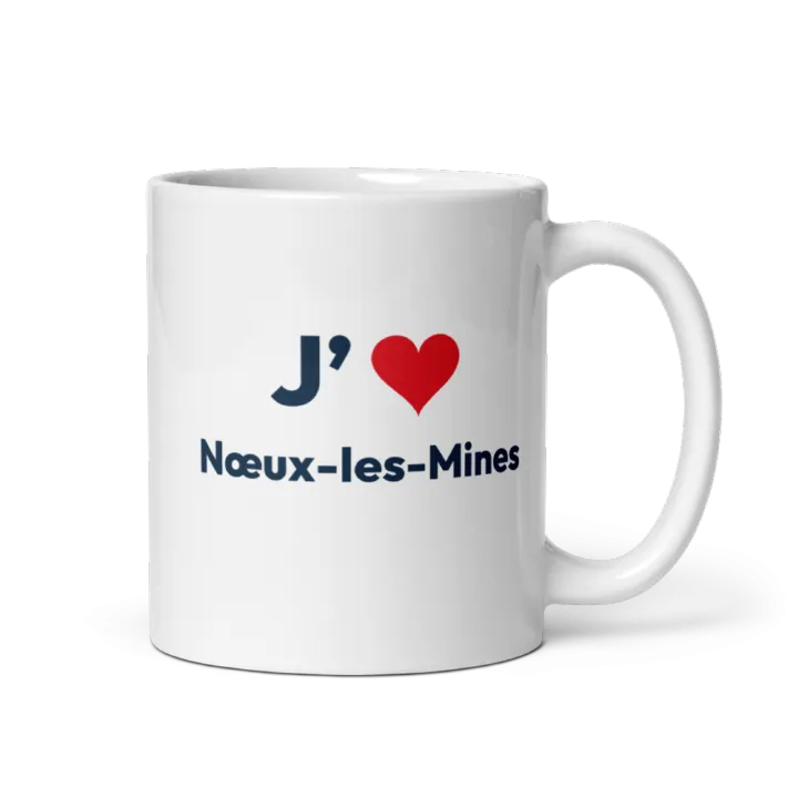 Mug « J’❤ Nœux-les-Mines »