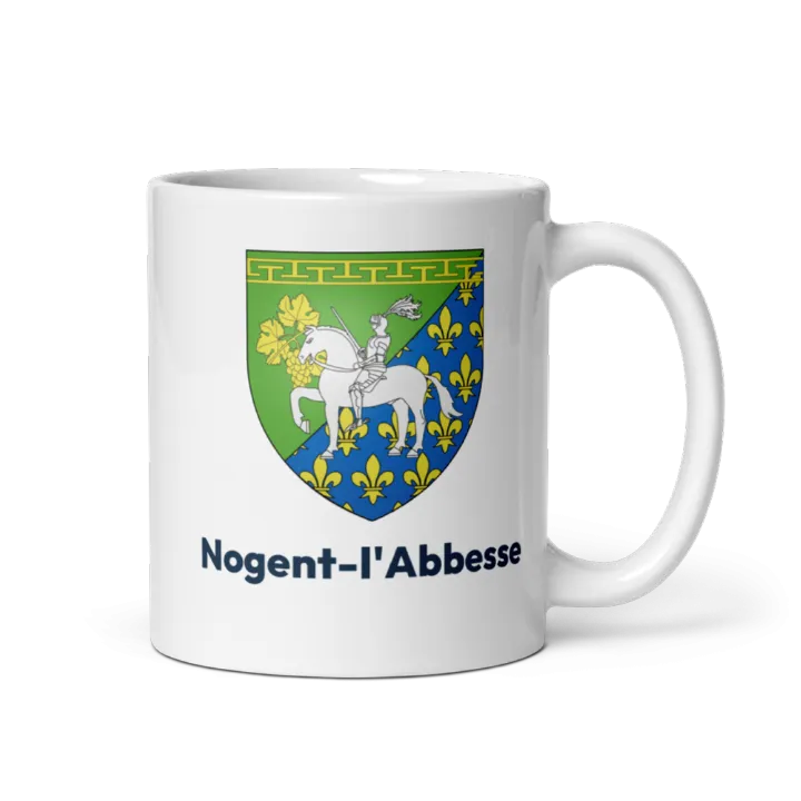 Mug blason de Nogent-l'Abbesse