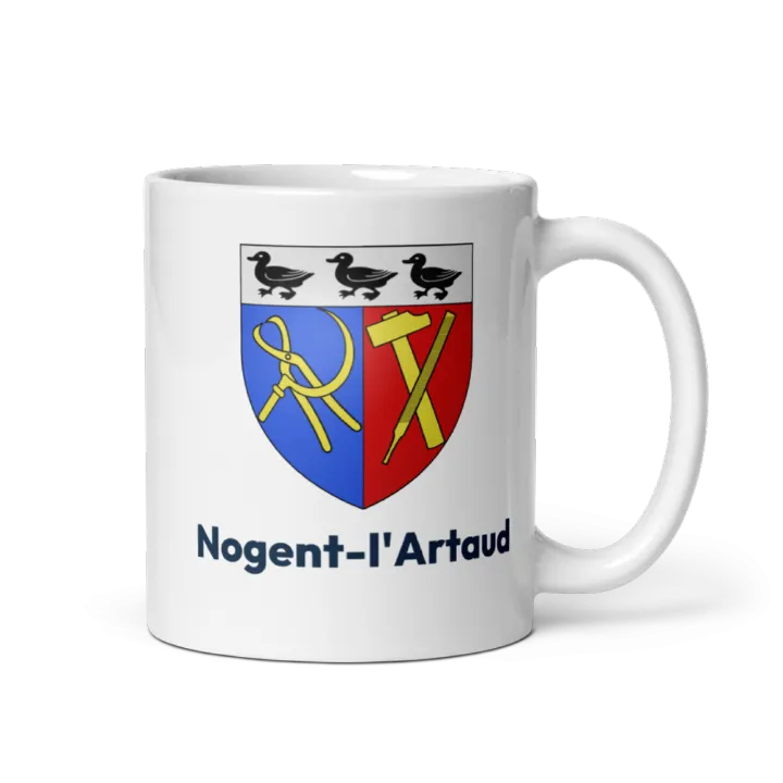 Mug blason de Nogent-l'Artaud