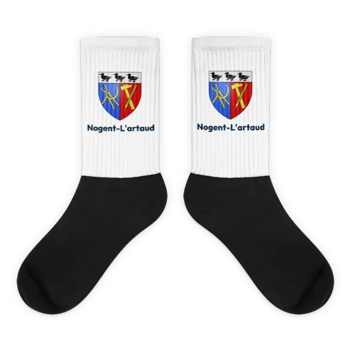 Chaussettes — blason de Nogent-l'Artaud