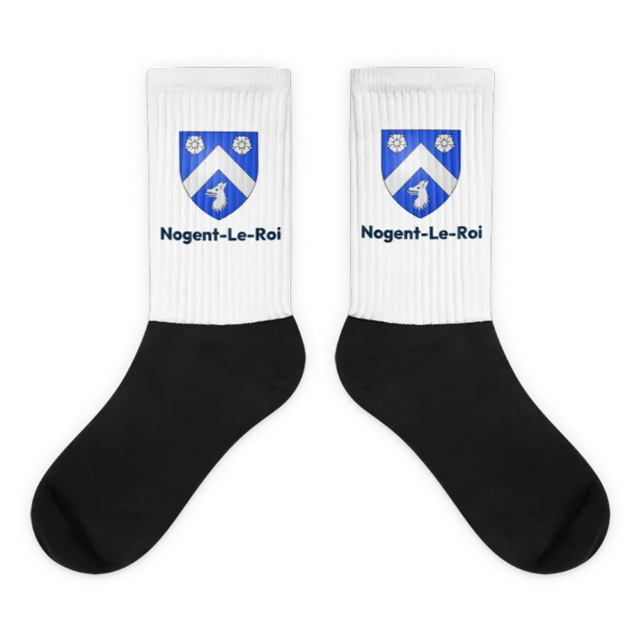 Chaussettes — blason de Nogent-le-Roi