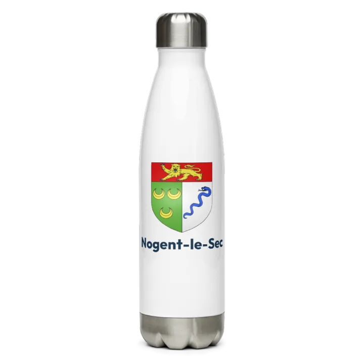 Gourde inox blason de Nogent-le-Sec