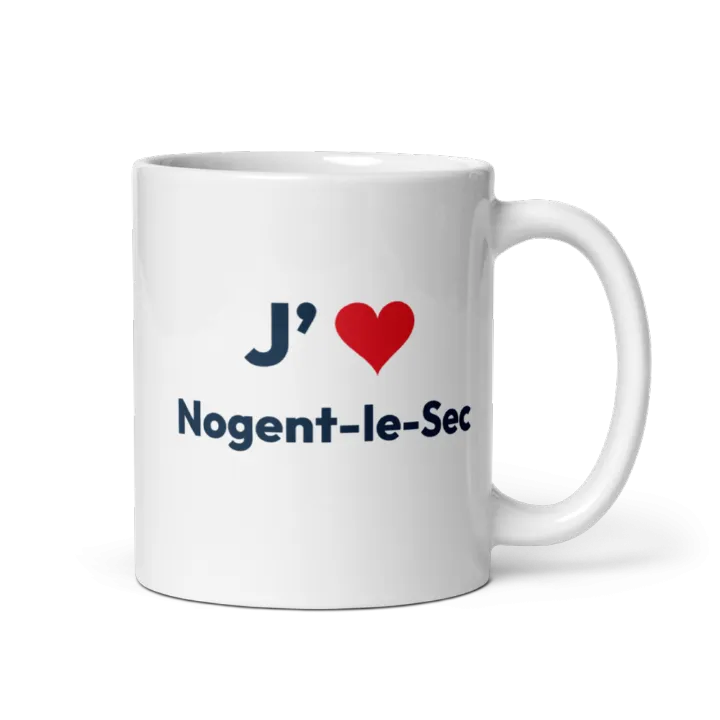 Mug « J’❤ Nogent-le-Sec »