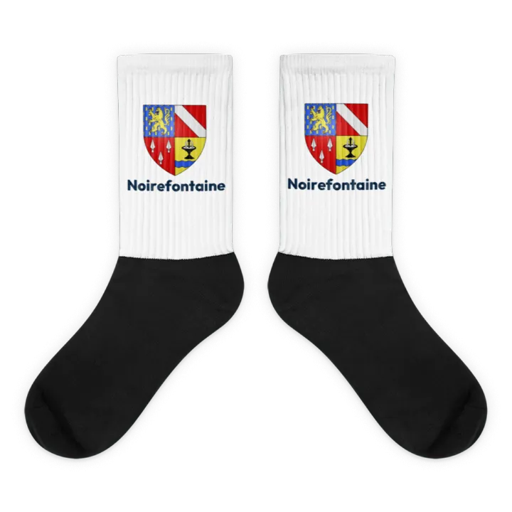 Chaussettes — blason de Noirefontaine