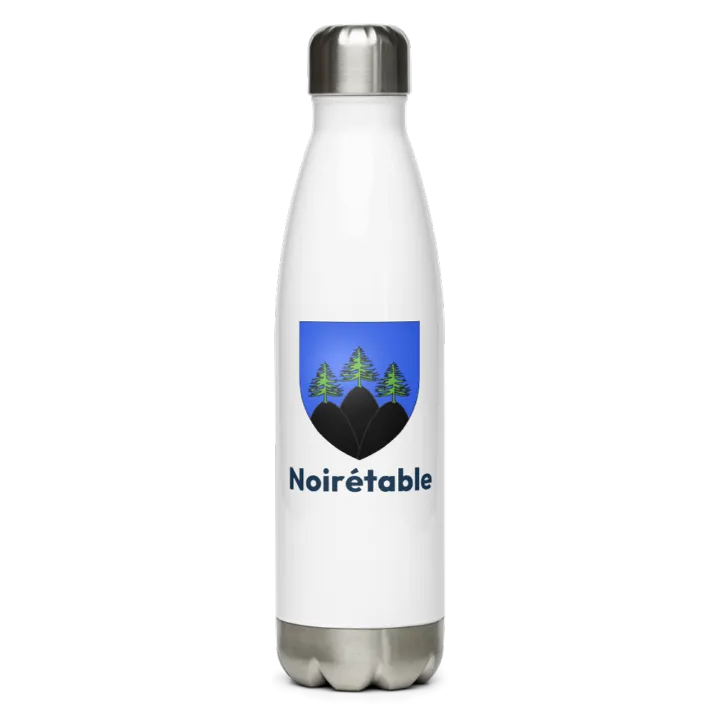 Gourde inox blason de Noirétable