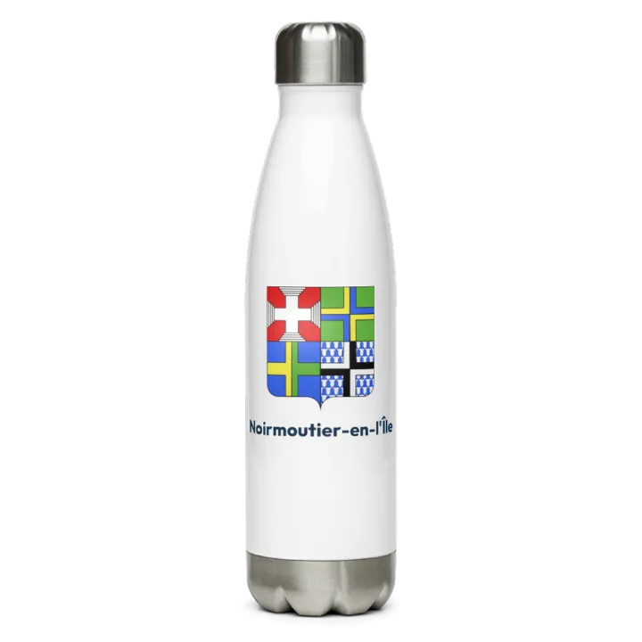 Gourde inox blason de Noirmoutier-en-l'Île