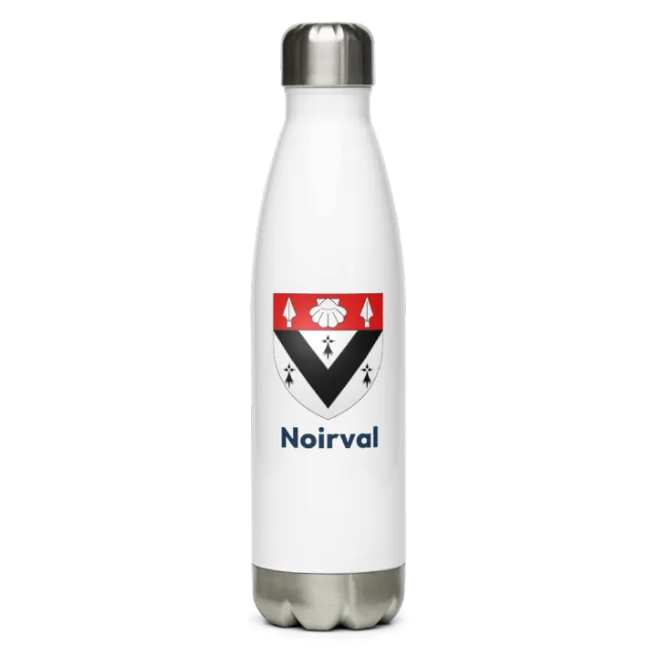 Gourde inox blason de Noirval