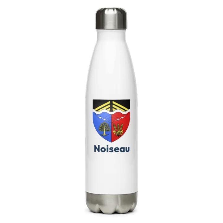 Gourde inox — blason de Noiseau