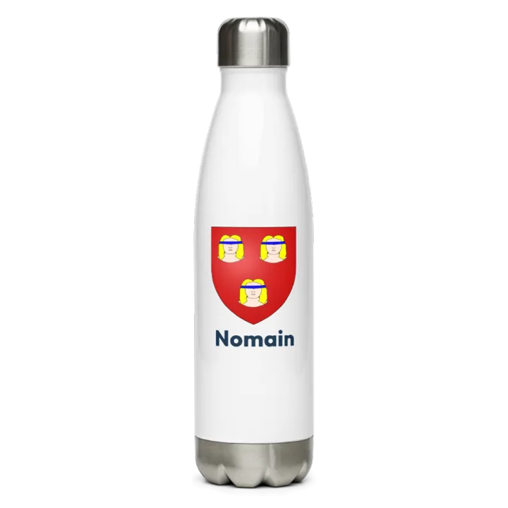 Gourde inox blason de Nomain