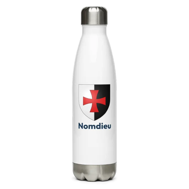 Gourde inox blason de Nomdieu