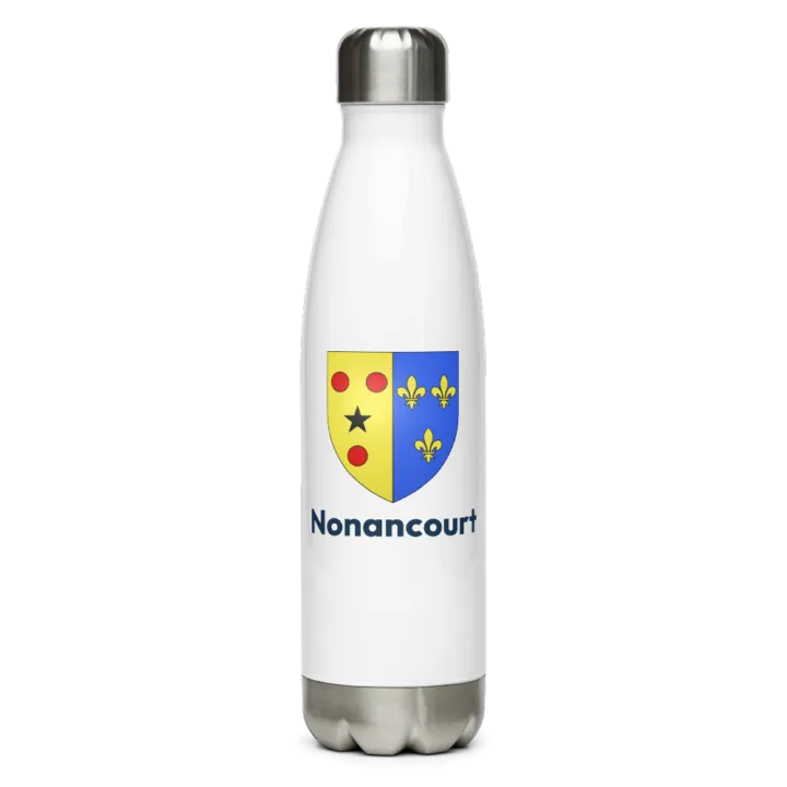 Gourde inox blason de Nonancourt