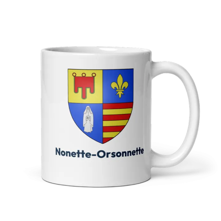 Mug blason de Nonette-Orsonnette