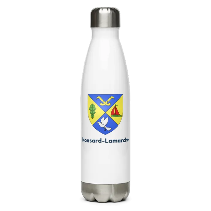 Gourde inox blason de Nonsard-Lamarche