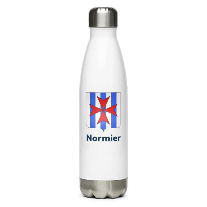 Gourde inox blason de Normier