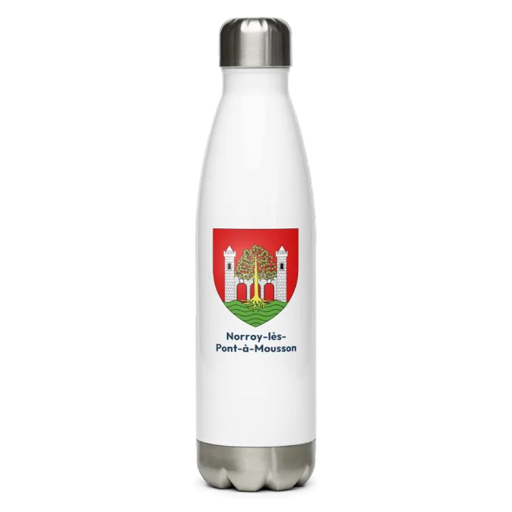Gourde inox blason de Norroy-lès-Pont-à-Mousson