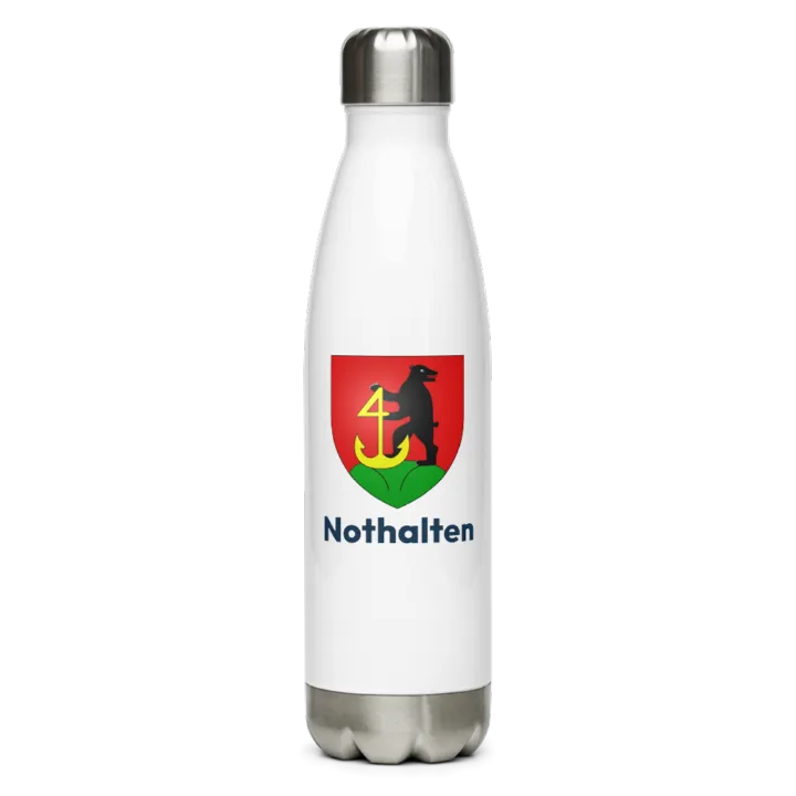 Gourde inox — blason de Nothalten