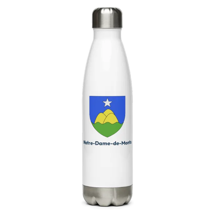 Gourde inox blason de Notre-Dame-de-Monts